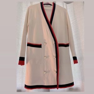 Zara White Dress, size S. In very good condition.